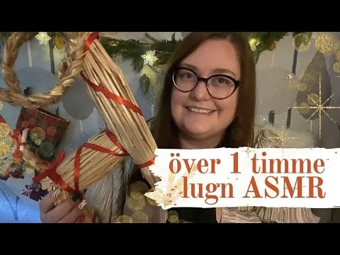ASMR på svenska: Över 1h av lugnt viskande + random triggers