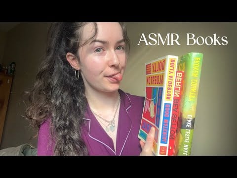 ASMR || Books I Have Read Recently (lofi, Fast & Aggressive)