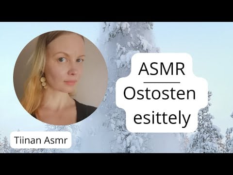 Asmr Suomi - Unboxing, koruosia ja ihania muoviääniä, kuiskaten 🤫