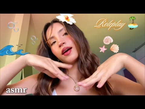 ASMR POV: Soy una Chica de la Isla 🏝️ 🌊 Te ATIENDO PERSONALMENTE 🐚