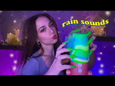 ASMR Just Like Rain 🌧️☆ 1 hour + for sleep 😴