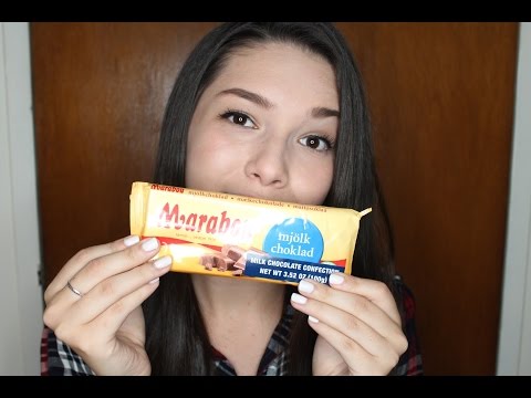 ASMR - Tasting Swedish Snacks ⏐ Unboxing & Eating Sounds