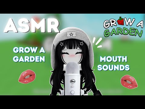 Roblox ASMR ~ 👩‍🌾 Grow a Garden + Layered Mouth Sounds 👩‍🌾