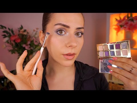 ASMR Ich schminke mich damit du EINSCHLÄFST 👀