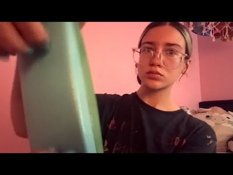 Asmr ~ Fast & Aggressive Tapping/Scratching Random Assortment (Lofi, Hand & Mouth Sounds, Visuals..)