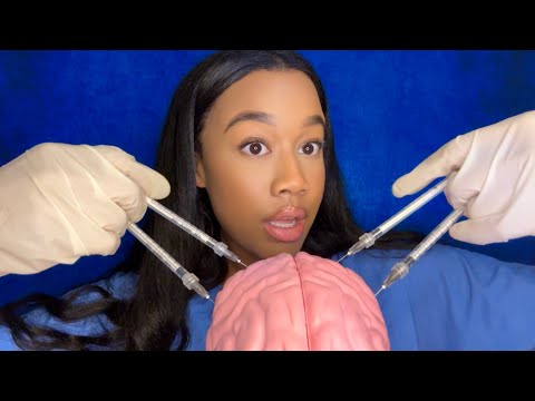 ASMR Sleep Doctor Injects Your Brain with Tingles 🧠 ASMR  Sleep Clinic Role-play ￼