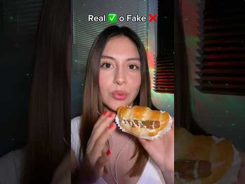 Real ✅ o Fake ❌? #asmrcommunity #asmr #asmrshorts