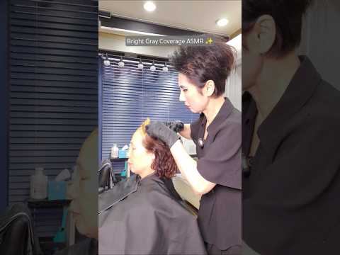 Hair Salon ASMR Calm & Clean Precision Cut for Deep Relaxation