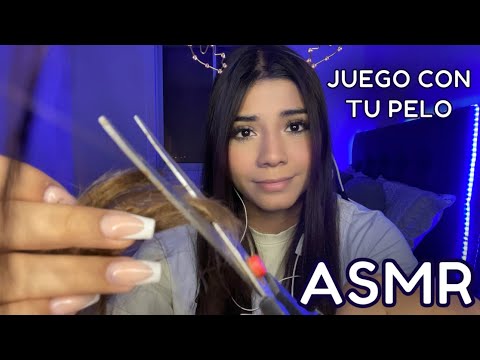 ASMR ESPAÑOL / La NIÑA del FONDO de TU CLASE JUEGA con tu CABELLO y te HACE ASMR