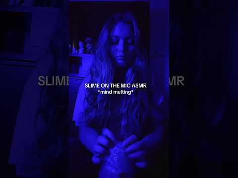 SLIME ON THE MIC ASMR #asmr #slime #slimeasmr #slimevideo #asmrsounds #asmrfyp #fyp #explore #fypシ