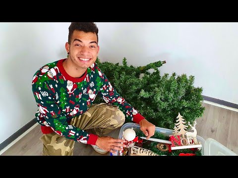 ASMR Calendrier de l'avent 1/25 : Sapin de Noël ( en famille )