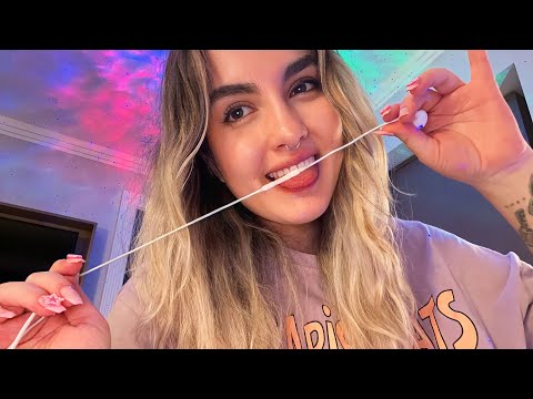 asmr casero Te Mimo hasta que te DUERMAS ASMR lo fi (mouth sounds, mic nibbling)