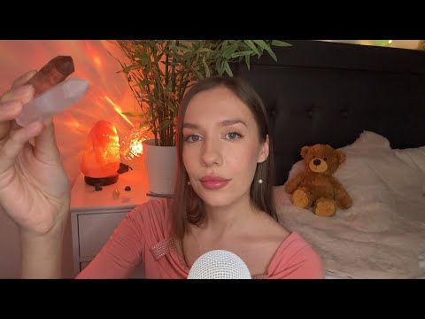 ASMR Whispering✨My Crystal Wand Collection✨