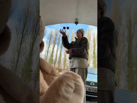 Day one of juggling for fifty days