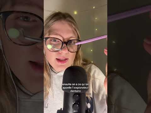 roleplay dentiste ? ça vous tente ? #asmr #relax