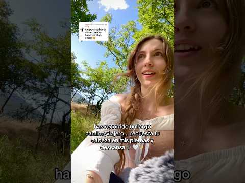 Puedes descansar aquí…viajero 🥺❤️ #ASMR #singing