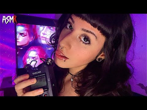 ASMR TASCAM ☆ SUSSURRO INAUDÍVEL de ORELHA a ORELHA 👂