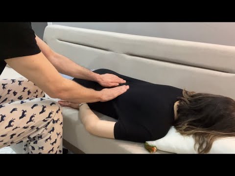 ASMR | Low Back Massage with Massager | Deep Leg Massage