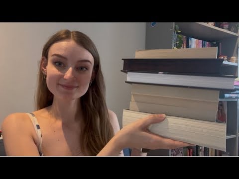 ASMR Everything I Read in June! (Book triggers and close whispers)
