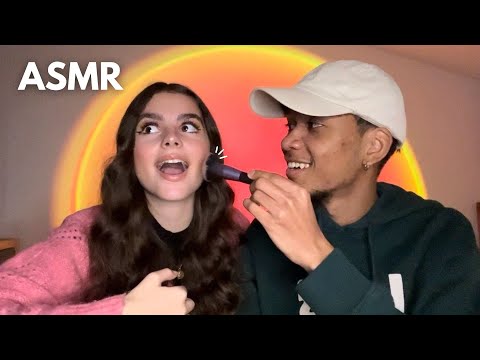 ASMR - MON COPAIN ME MAQUILLE
