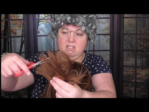 ASMR Grandma Roleplay (Spanish Accent, Spanglish, Treatment, Haircut, Scalp Massage, Soft Spoken)