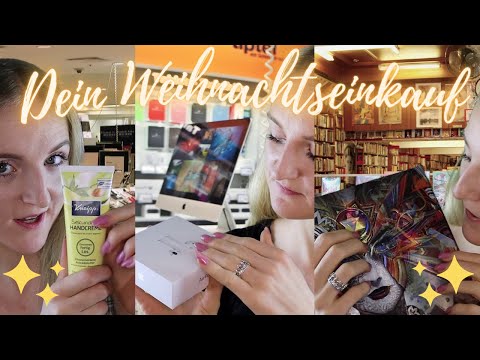 [ASMR] DEIN WEIHNACHTSEINKAUF 🛍🎁 (in 3 Abteilungen) - ADVENTINGLE #2 (deutsch/german)