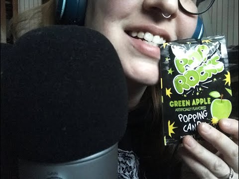 ASMR Trigger Assortment - Tapping/Crinkles/Scratching & POP ROCKS