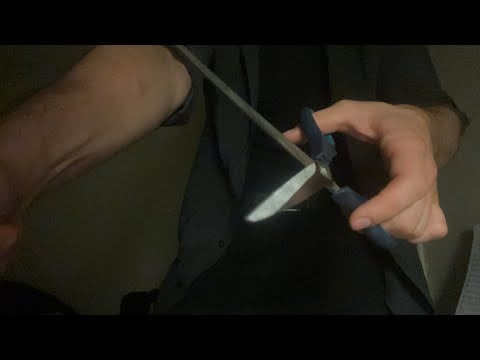 ASMR POV: roommate helps werewolf (you) look human for party