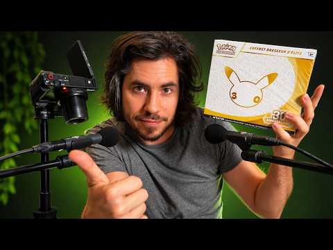 ASMR Pokemon - ETB 30 ANS