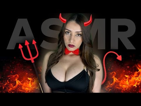 La Diablita Se Siente Traviesa y Te Da un Masaje Craneal Intenso 😈🔥/ ASMR Roleplay