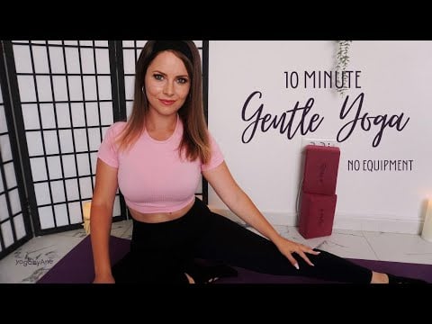 10 Min Yoga for Beginners | Gentle & Simple Full Body Stretch for Relaxation and Flexibility