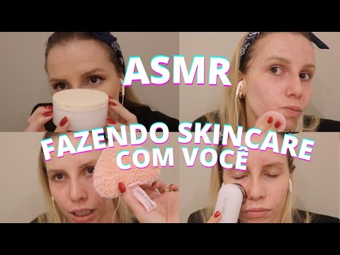 ASMR SKINCARE COM VOCÊ -  Bruna Harmel ASMR