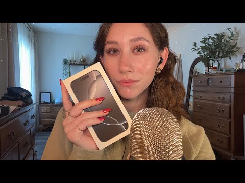 ASMR | Unboxing My New Phone!!