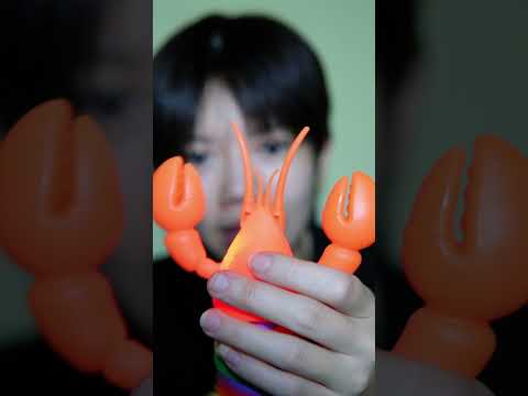 ASMR Lobster 🦞 #asmr #gauasmr #lobster #sleep
