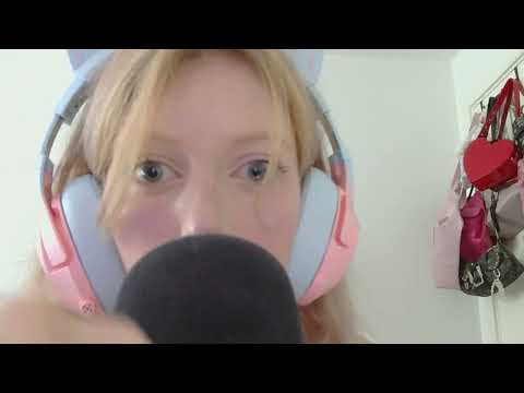 (asmr) repeating city names (with hand movements)