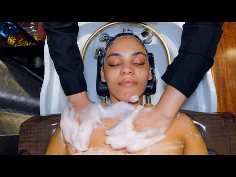 ASMR: I Was OUT! 💆‍♀️ Relaxing Thai Head Water Massage