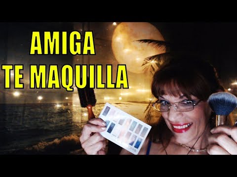 ASMR AMIGA ANTIPATICA TE MAQUILLA-RP💄RUDE FRIEND DOES YOUR MAKEUP