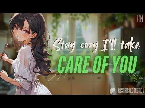 Soup, Cuddles, and a Secret Confession[F4M][ASMR Roleplay][Friends to Lovers][Sleep Aid][Comfort]