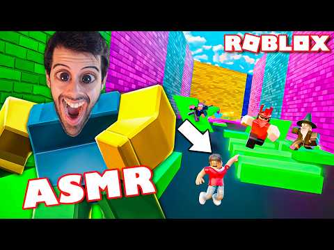 ASMR FAST MOUTH SOUNDS ROBLOX SUPER SPEED RUN COMPLETO - ASMR Español