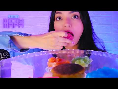 I WON a Box of Edible Crystals and Tasted Them ALL! ASMR/Mukbang
