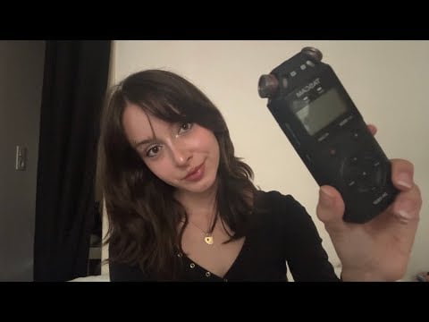 ASMR Tascam Rambles in French ⋆˚࿔