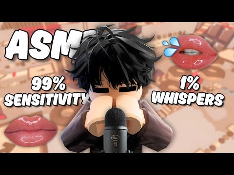 Roblox ASMR ~ 99% MOUTH SOUNDS 1% WHISPERS 👄💤