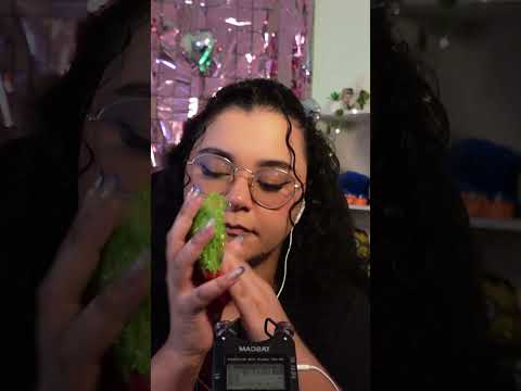 ASMR esponja de coração