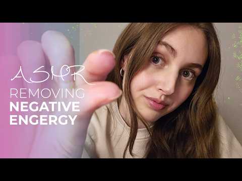 ASMR Energy Cleansing 🌧️ Mouth Sounds & Energy Plucking for Deep Relaxation
