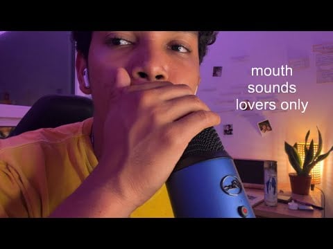 ASMR Wet Mouth Sounds for Intense Tingles & Sleep 🤍