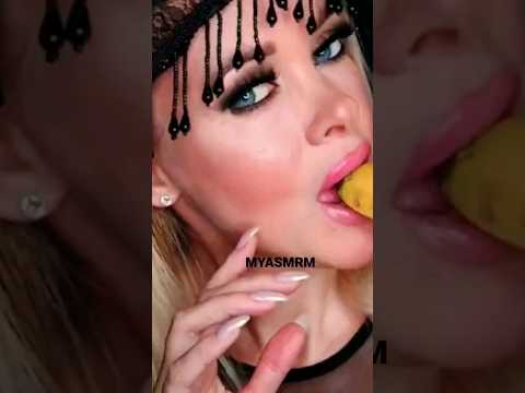 Banana Challenge #asmr #bananachallenge #mukbang #eatingshow #asmrfood #satisfying #viral #eating