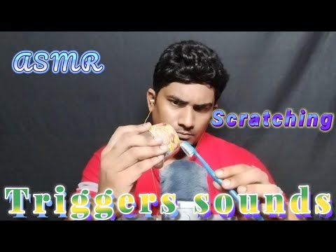 asmr mic scratching trigger sound