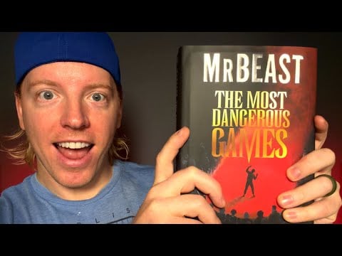 ASMR Mr Beast Book Massage And Review 