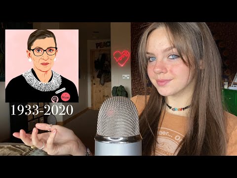 ASMR Reading Ruth Bader Ginsburg Quotes