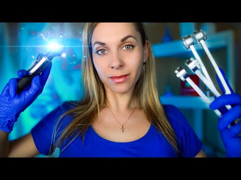 ASMR Ear Cleaning & Ear Massage Deep inside your EARS Otoscope ear exam for SLEEP